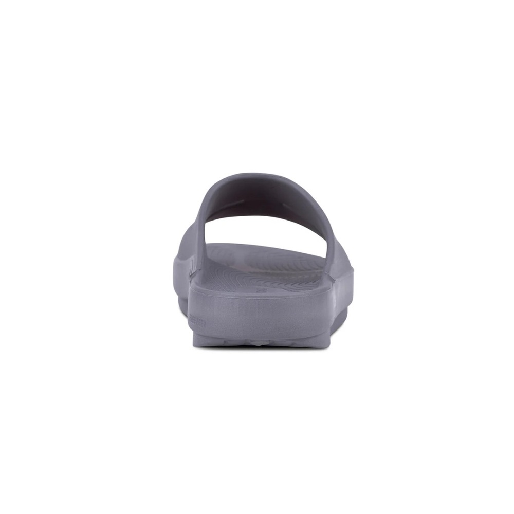 OOFOS OOAHH SLIDE UNISEX in Slate Men’s 8/Women’s 10 - Picture 5 of 11